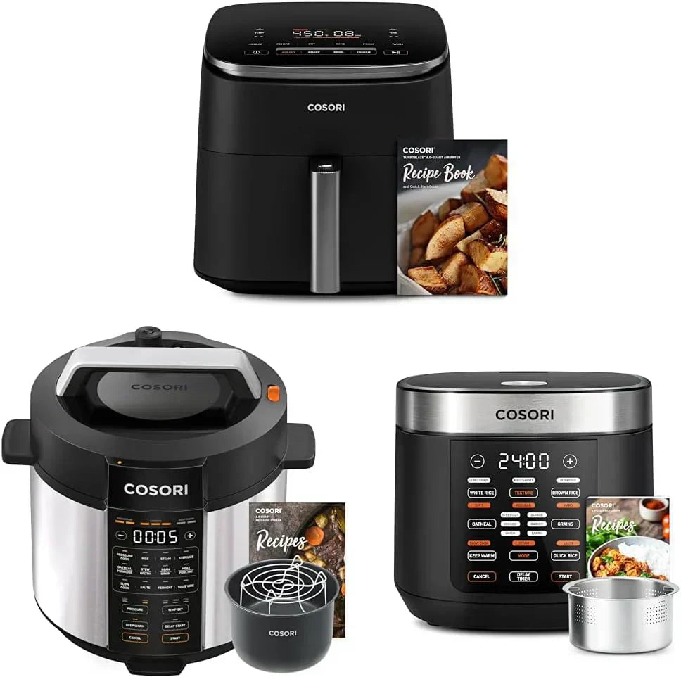 COSORI Pressure Cooker 6 qt 9-in-1 Instant Multi Kitchen Appliances Safer Venting Design