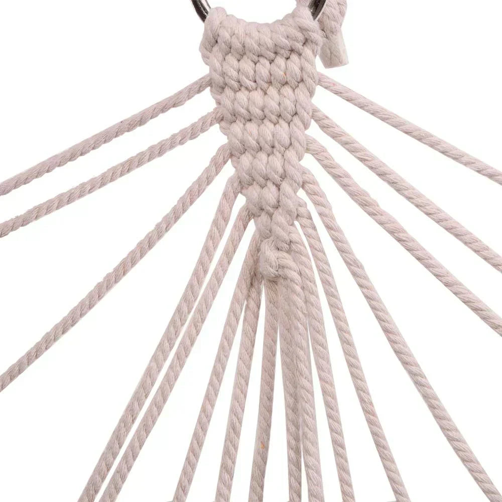 ONCLOUD Hammock Chair Hanging Rope Swing Load Capacity Macrame Hammock Swing Seat