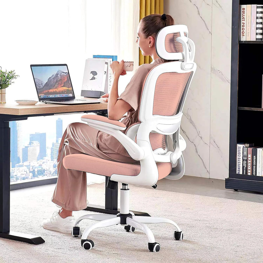 Office Chair Ergonomic Desk Chair 330 lbs Home Mesh Desk Chair Comfortable Gaming Chair