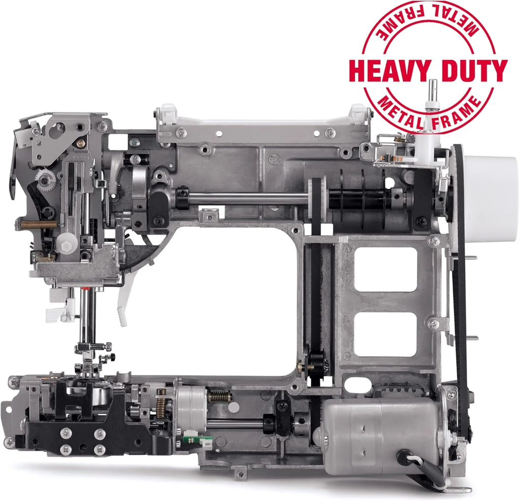 SINGER Heavy Duty 4423 High Speed Sewing Machine with Accessory Kit | Strong Motor With Enhanced Piercing Power, 97 Stitch Applications, Full Metal frame, 1-step Buttonhole & LED Light
